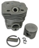 Kit cilindru husqvarna: 350, 351, 353, 346xp (scund) - 44mm - (340, 345, 346 necesita distihlantier)