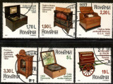 Romania 2020, Music box (CTO), Michel 7768-7773, Stampilat