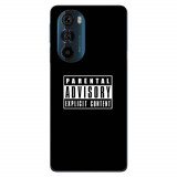 Husa Motorola Edge 30 Pro Silicon Gel Tpu Model Parental Advisory