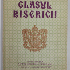 GLASUL BISERICII , REVISTA OFICIALA A SFINTEI MITROPOLII A UNGROVLAHIEI , ANUL XLI , NR. 1 , IANUARIE - MARTIE , 1982
