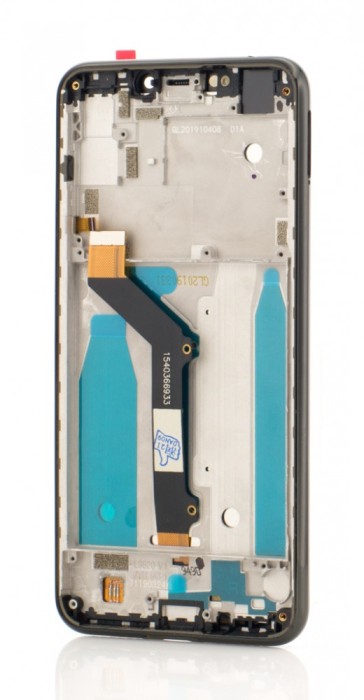 LCD Motorola One (P30 Play), Negru + Rama