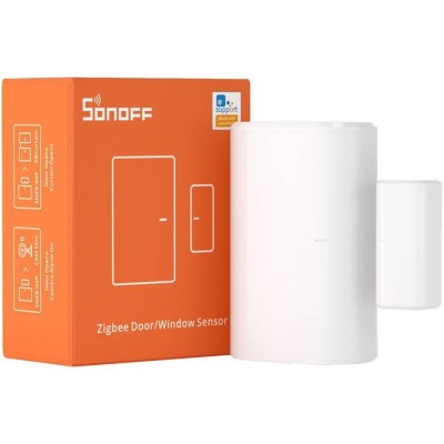 Senzor smart usa-geam Sonoff SNZB-04P, ZigBee, Alb foto