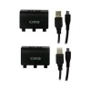 Set 2 acumulatori 800mAh + 2 cabluri - XBOX One - EAN 5060491776315