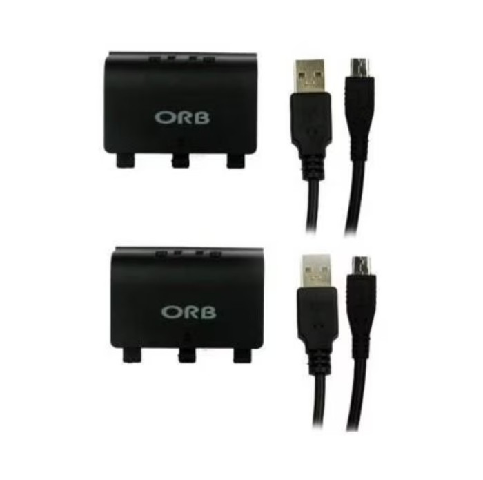 Set 2 acumulatori 800mAh + 2 cabluri - XBOX One - EAN 5060491776315