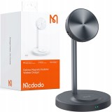 Stație De Andocare, 2 &Icirc;n 1, Magnetică, Pentru Iphone, Airpods, Negru, Mcdododo