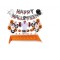 Set 37 piese baloane si decoratiuni Halloween OEM, latex, PVC, multicolor