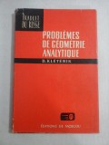 PROBLEMES DE GEOMETRIE ANALYTIQUE - D. KLETENIK