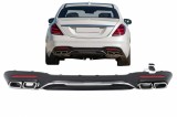 Difuzor Bara Spate Mercedes Clasa S W222 Facelift Sport Line (2017-2020) S63 Design Performance AutoTuning
