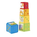 Set cuburi de stivuit, Fisher Price, Turn