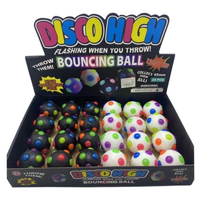 Minge cauciucata curcubeu cu lumina foto