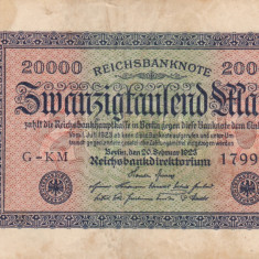 GERMANIA 20.000 marci 1923 VF!!!