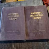 Manualul inginerului chimist - Costin D. Nenitescu Volumul I+II