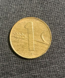 Moneda 1 rappen 1957 Elvetia
