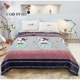 Set lenjerie de pat pufoasa Cocolino - imprimeu Catei