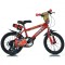 Bicicleta pentru copii Cars DB-416U-CR Dino Bikes, 16 inch for Your BabyKids