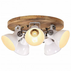 vidaXL Lampă de tavan, 25 W, alb, 50x50x25 cm, E27
