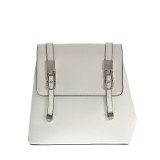 Rucsac casual alb cu bretele detasabile