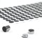 Discuri autoadezive din silicon, &Oslash;10 mm, set de 136 bucati