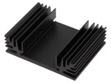 Radiator Extrudat TO3 Negru 50x65x18mm 4,9K/W