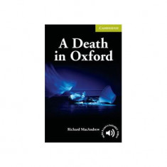 A Death in Oxford Starter/Beginner - Paperback brosat - Richard MacAndrew - Cambridge
