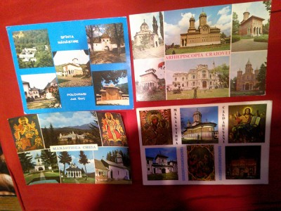 10 Ilustrate Romania - Manastiri si Icoane , format mare foto