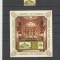 ROMANIA 2007 110 Ani - Palatul CEC Serie 1 val + Colita dantelata LP.1767;1768
