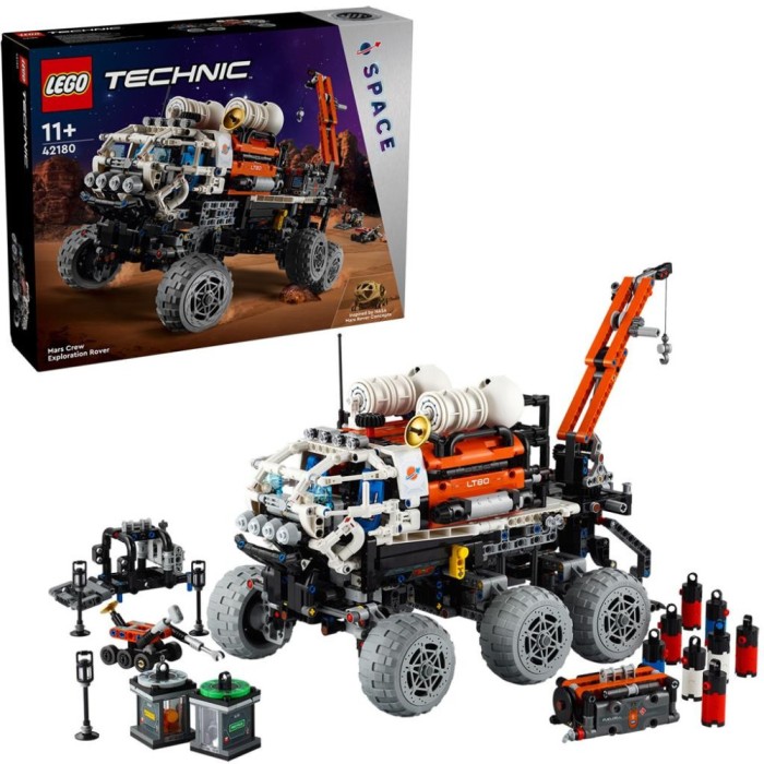 LEGO TECHNIC ROVER DE EXPLORARE MARTIANA CU ECHIPAJ UMAN 42180
