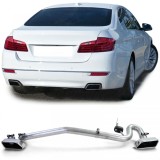 Tija de esapament duplex 550 look conversie potrivita pentru BMW F10 F11 520 523 525 528 530 Performance AutoTuning