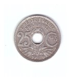 Moneda Franta 25 centimes 1929, stare foarte buna, curata