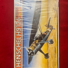 1/72 kit plastic Henschel HS 126 avion german recunoastere WW II