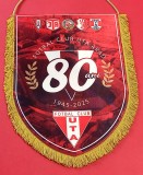 Fanion de protocol - Fotbal - FC UTA ARAD (Aniversare 80 ani de activitate 1945/2025)