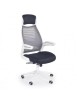 Scaun directorial HM Franklin, Mesh, Ergonomic, Inaltime ajustabila, Mecanism balansare, Mecanism Multiblock, Cu tetiera, 136 kg, 124x60x65 cm, Gri