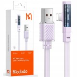 Cablu Pentru Iphone, Angular, Puternic, Super-Rapid, Mcdodo, 36W, 1.8M, Violet