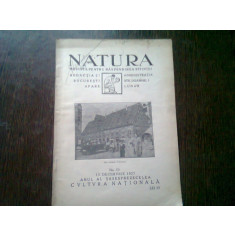 REVISTA NATURA NR.10/1927