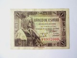 Rara! Spania 1 Peseta 1945 in stare foarte buna seria:4932000,la cel mai mic pret