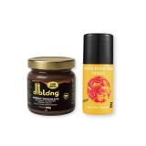 Cumpara ieftin Pachet pentru bărbați: Ciocolată tartinabilă afrodisiacă bărbați DIBLONG, 40 g + Spray Super Dooz 78000, 45 ml