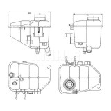 Mahle Vas de expansiune, racire Behr