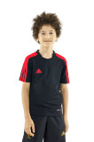 Cumpara ieftin Tricou fotbal copii Adidas Tiro JR Negru Roz