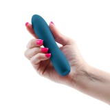 Vibrator Clasic INYA Ruse, Verde, 13.5 cm