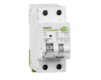 Siguranta Diferential 40A 1P+N B 30mA 6kA Ex9BL-N Noark 107626 foto