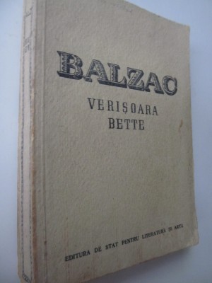 Verisoara Bette - Balzac foto