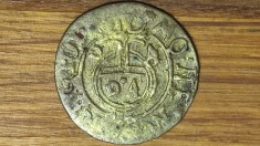 Polonia &amp; Lituania -moneda istorica argint- P&oacute;łtorak / 3 Polker 1624 / 1624/1 -Sigismund III Vasa- Uniunea Polono-Lituaniana