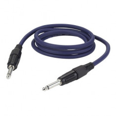 Cablu audio Jack 6.3 mono la Jack 6.3 mono , 2 x 1.5mm2 , 6 m , DAP-Audio FS-016-6m foto