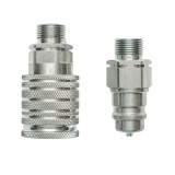 Supapa trecere mos/baba pe con M20x1.5mm cu filet exterior Breckner Germany