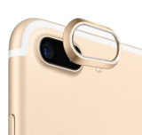 Ornament rama camera foto telefon iPhone 7 Plus &amp; 8 Plus, protectie aluminiu