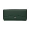 Portofel dama din piele naturala, verde pal, Magrot shop 25062