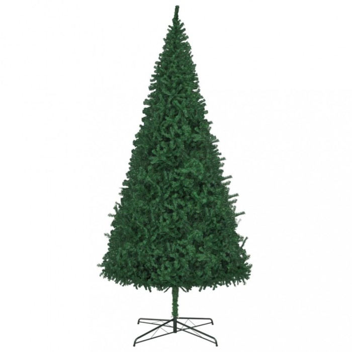 Brad de Craciun artificial, verde, 400 cm