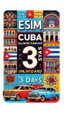 ESIM, Unlimited Standard, 3 Days, Cuba