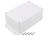 Carcasă Universală Albă IP67 120x80x60mm