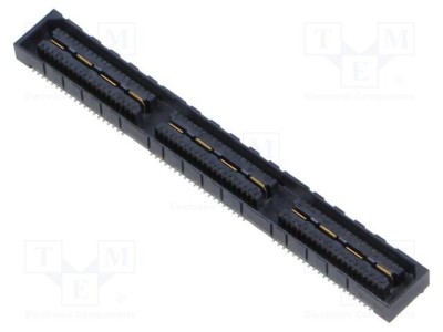 Conector PCB-PCB mamă PIN 120 0,8mm QSE aurit SMT 2A SAMTEC foto